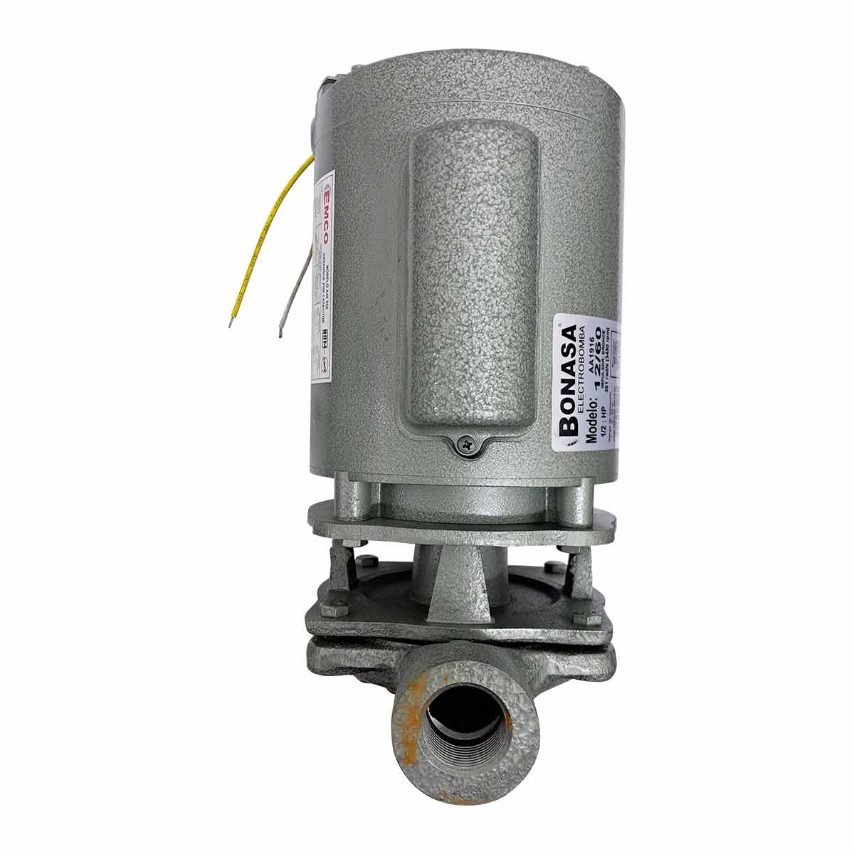 Bomba Centrifuga 1/2 HP 1 1/4 X 1 Pulg Monofásica 12/60 IB