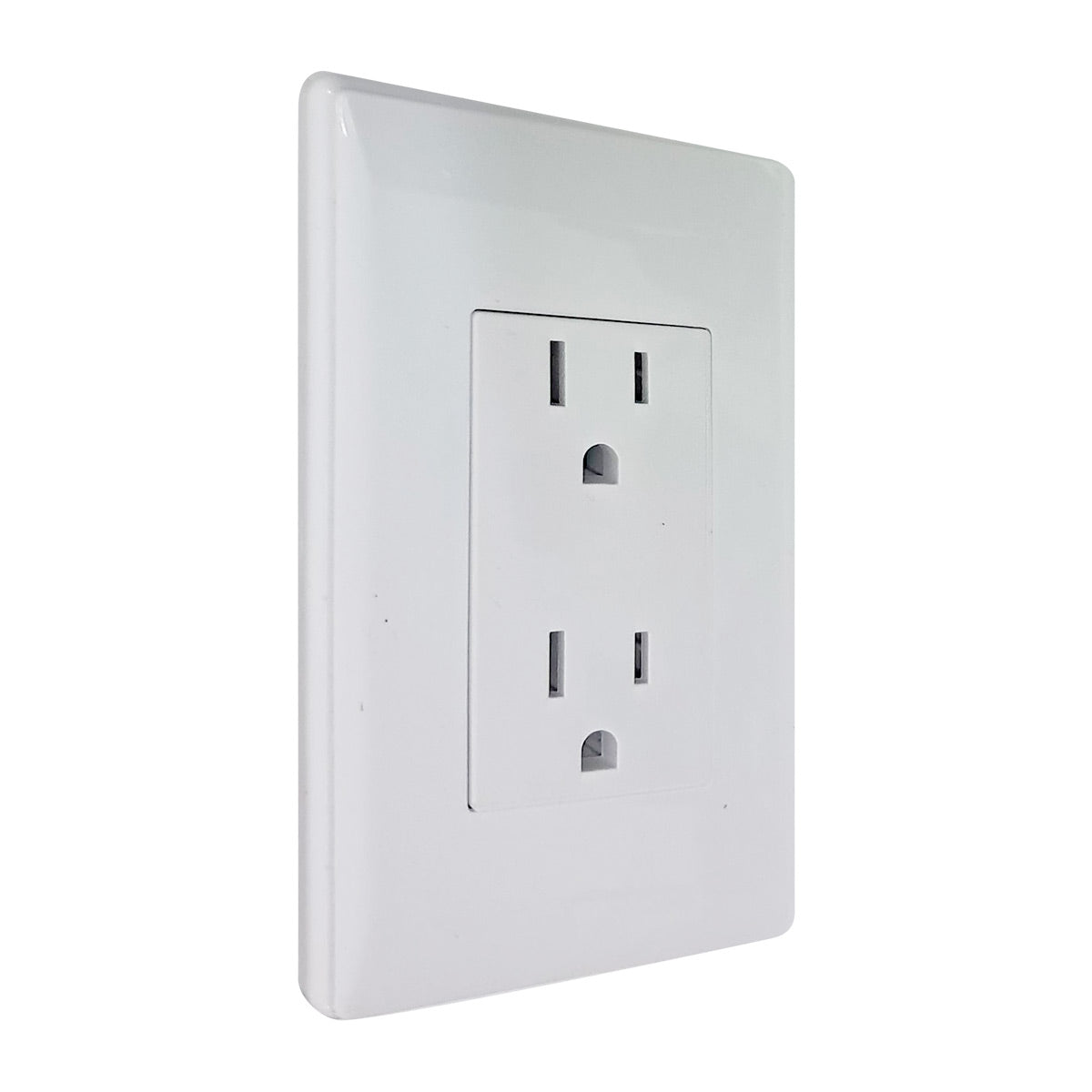 Placa Armada Duplex Doble Contacto Aterrizado Blanco Lion Tools VILCHES FERRETEROS, S.A. DE C.V. (LION TOOLS) Ferreabasto