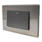Placa Armada Boton Timbre Acero Inoxidable