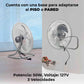Ventilador 18 Pulgadas 3 En 1 Pared Piso Pedestal 3 Velocidades Katoa