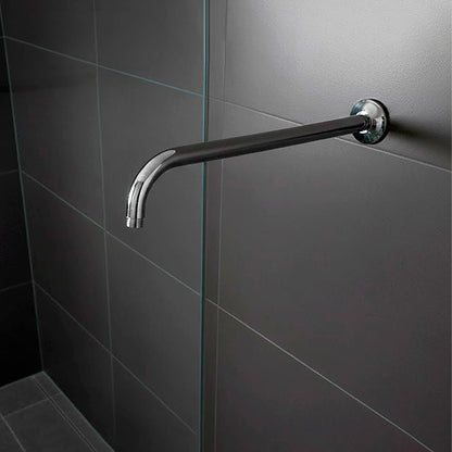 Brazo Y Chapeton Para Regadera Acero Inoxidable 40 CM Acabado Cromo Roalflux