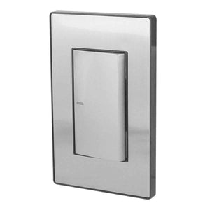 Placa Armada Con 1 Apagador Sencillo De Acero Inox Wanergy WANERGY Ferreabasto