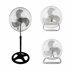 Ventilador 3 en 1 Circular De Aire Piso y Pared 18 Pulg