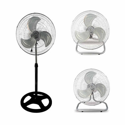 Ventilador 3 en 1 Circular De Aire Piso y Pared 18 Pulg