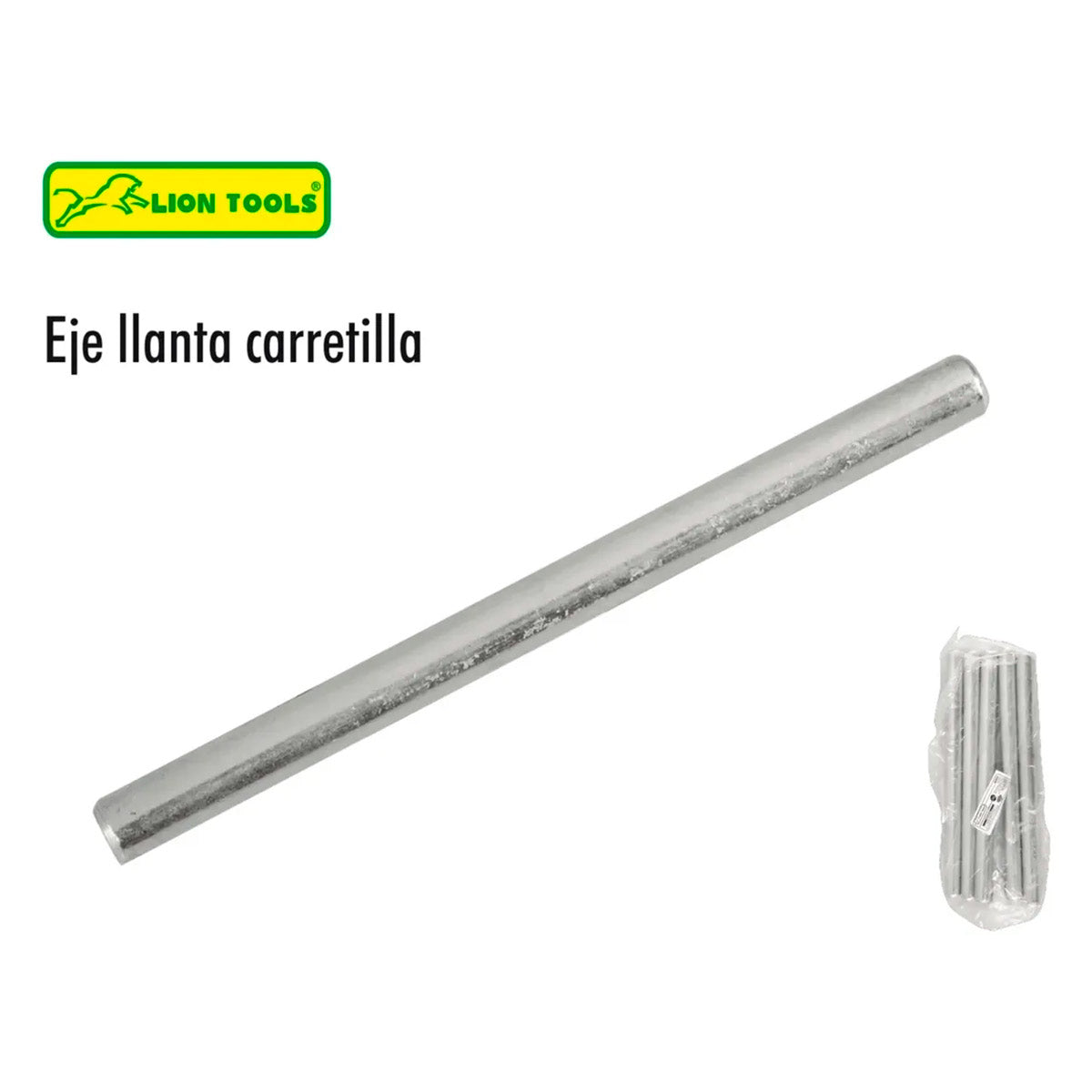 Eje De Llanta Para Carretilla 22Cm Metal