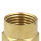 Niple Campana Conexion De Laton Para Gas 1/2" X 1/2"