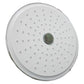 Regadera Push Redonda De 8" Cuerpo ABS Autolimpiable Roalflux