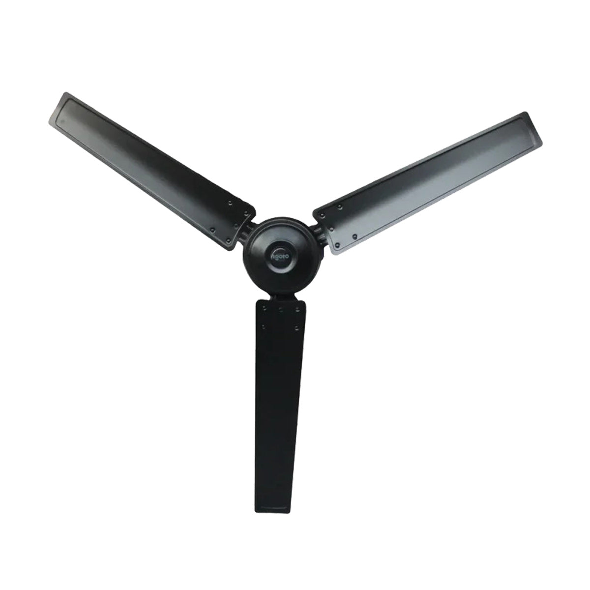 Ventilador De Techo 56 Pulg 70W Industrial Metalico Negro Igoto