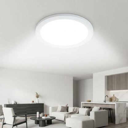 Lampara Luminario Led Circular Empotrable 18W Luz Fria
