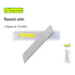 Repuesto Para Cutter Navaja De 1 Filo 18mm Acero Inox 10 Pzs