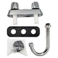 Mezcladora ABS P/Bar Manerales Redondos 4" Cromo Fontanery