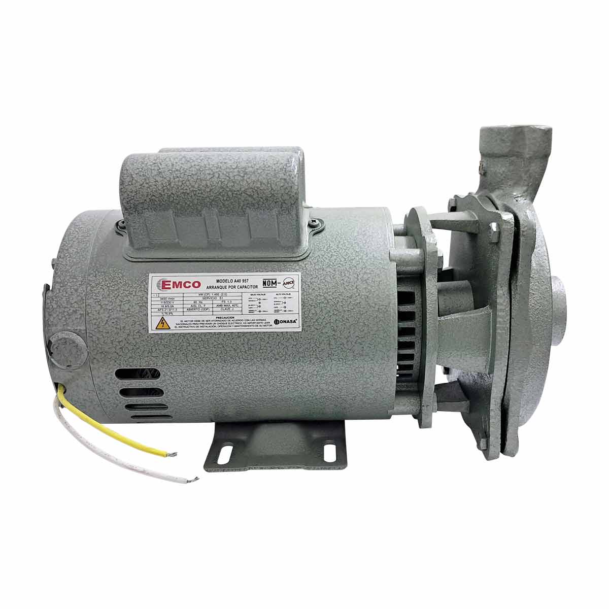 Bomba Agua Centrifuga Impulsor De Bronce 2Hp 20/60 IB Bonasa