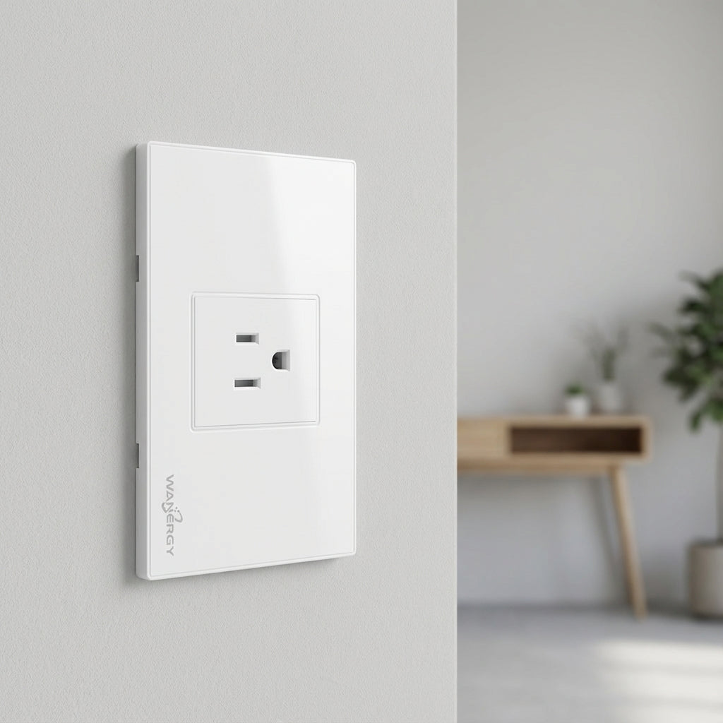 Placa Armada Con 1 Contacto De 1.5 Modulos Blanco WANERGY Ferreabasto