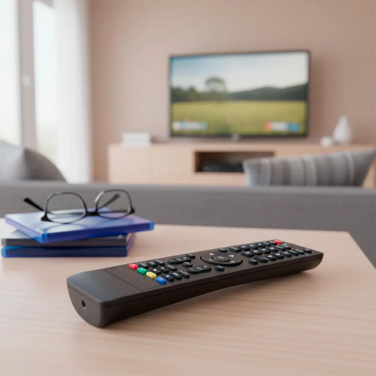 Control Remoto Universal 6 en 1 TV DVD Cable Audio Y Video