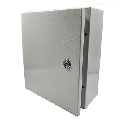 Gabinete de paso metalico hermetico 30x30x15cm exterior IP66 Argos