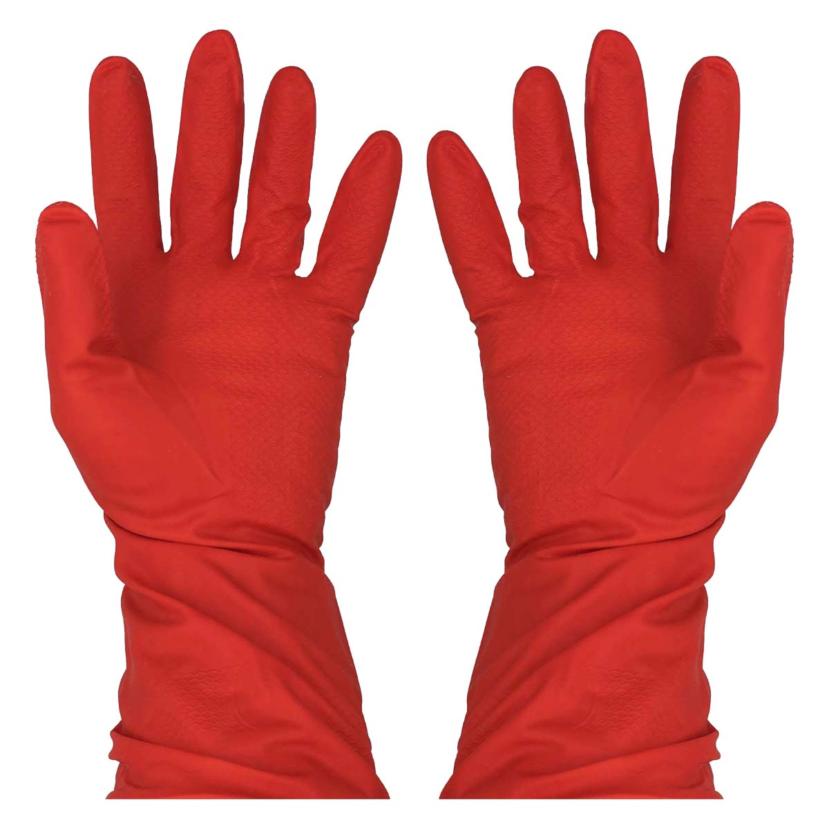 Guante Hule Latex Multiusos Clasico Rojo No.8 Talla Mediana YEILITE Ferreabasto