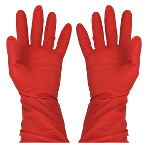 Guante Hule Latex Multiusos Clasico Rojo No.8 Talla Mediana YEILITE Ferreabasto