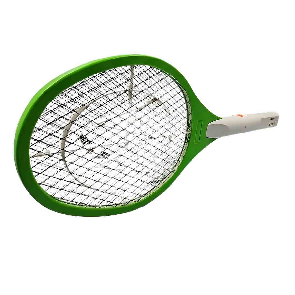 Raqueta Mata Mosquitos Recargable Con Linterna Mata Moscas