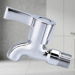 Llave Para Lavabo Fregadero Cromada De 1/2 Pulgadas