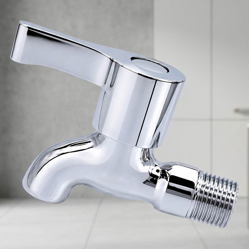 Llave Para Lavabo Fregadero Cromada De 1/2 Pulgadas