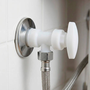 Llave Angular De 1/2 X 1/2 Pulg De Resina Acetal