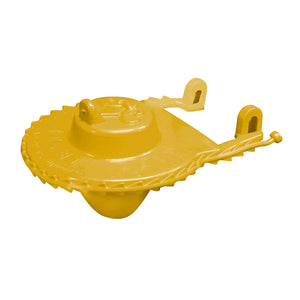 Sello Descarga Sanitario 2 Pulgadas (Sapito) Amarillo Wc Fleximatic FLEXIMATIC Ferreabasto