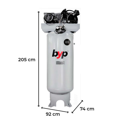 Compresor 3.2Hp 60 Galones 135 Psi 325 L/min Profesional Byp