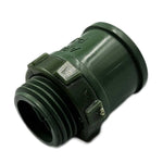 Conector Con Rosca Conduit Pvc Pesado Verde 1/2 Pulg Argos