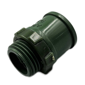 Conector Con Rosca Conduit Pvc Pesado Verde 1/2 Pulg Argos