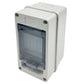 Caja Sobreponer Riel Policarbonato 2-3 Ventanas 240V 100A 60Hz