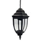 Farol Colgante Exterior Decorativo Aluminio Vidrio 20W Wanergy WANERGY Ferreabasto