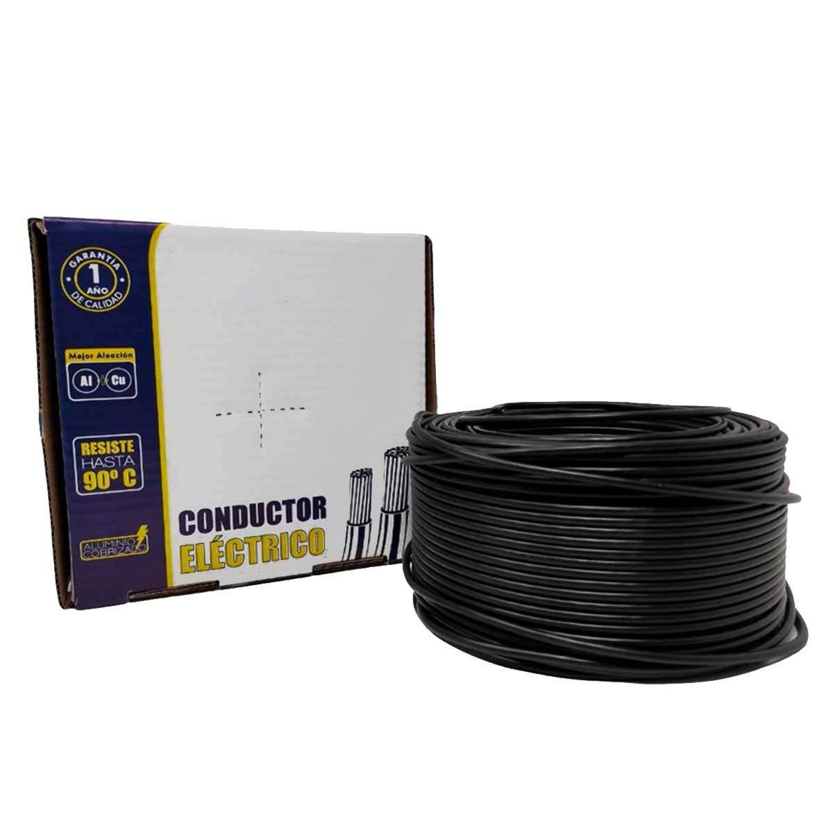 Cable Electrico Cca Calibre 10 Negro Rollo 100m Konect KONECT Ferreabasto