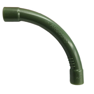 Tubo Electrico Conduit Verde Pvc Pesado 3/4" Con Cople Argos