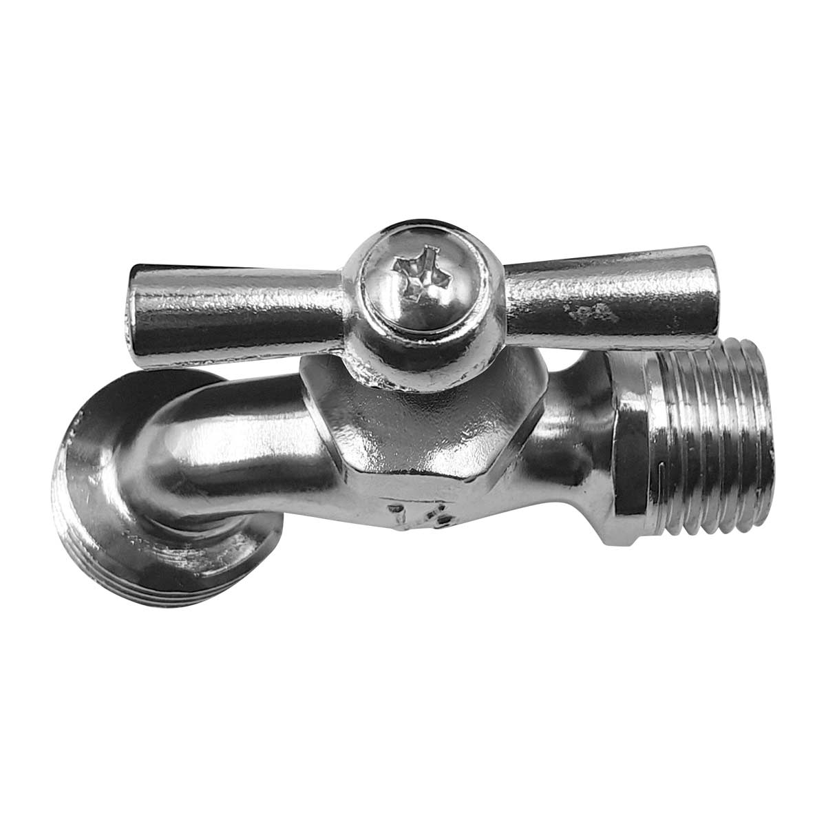 Llave De Nariz Cromada 1/2 Para Manguera Jardin CNX VNC13E CNX Ferreabasto