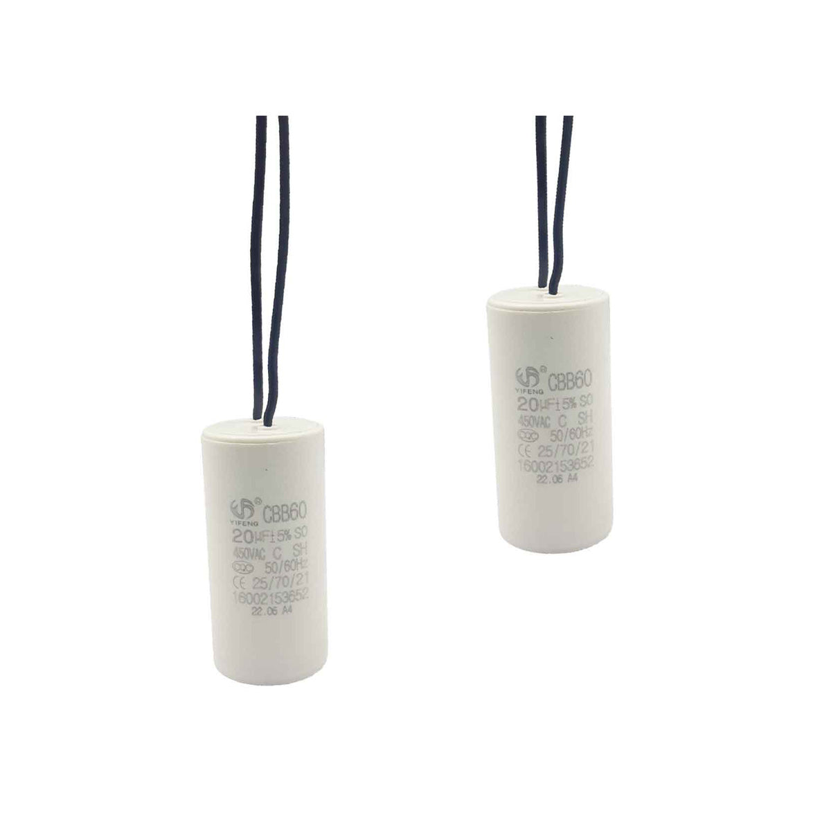 Capacitor 20 UF Para Bombas de Agua