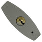Candado De Hierro 40mm Gancho Corto Seguridad 3 Llaves