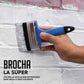 Brocha La Super 2 1/2 Pulgadas Cerda Natural BYP Mango Compacto BROCHAS Y PRODUCTOS S de RL de CV Ferreabasto