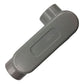 Condulet Tipo LL De Aluminio De 1 Pulgada Gris Argos