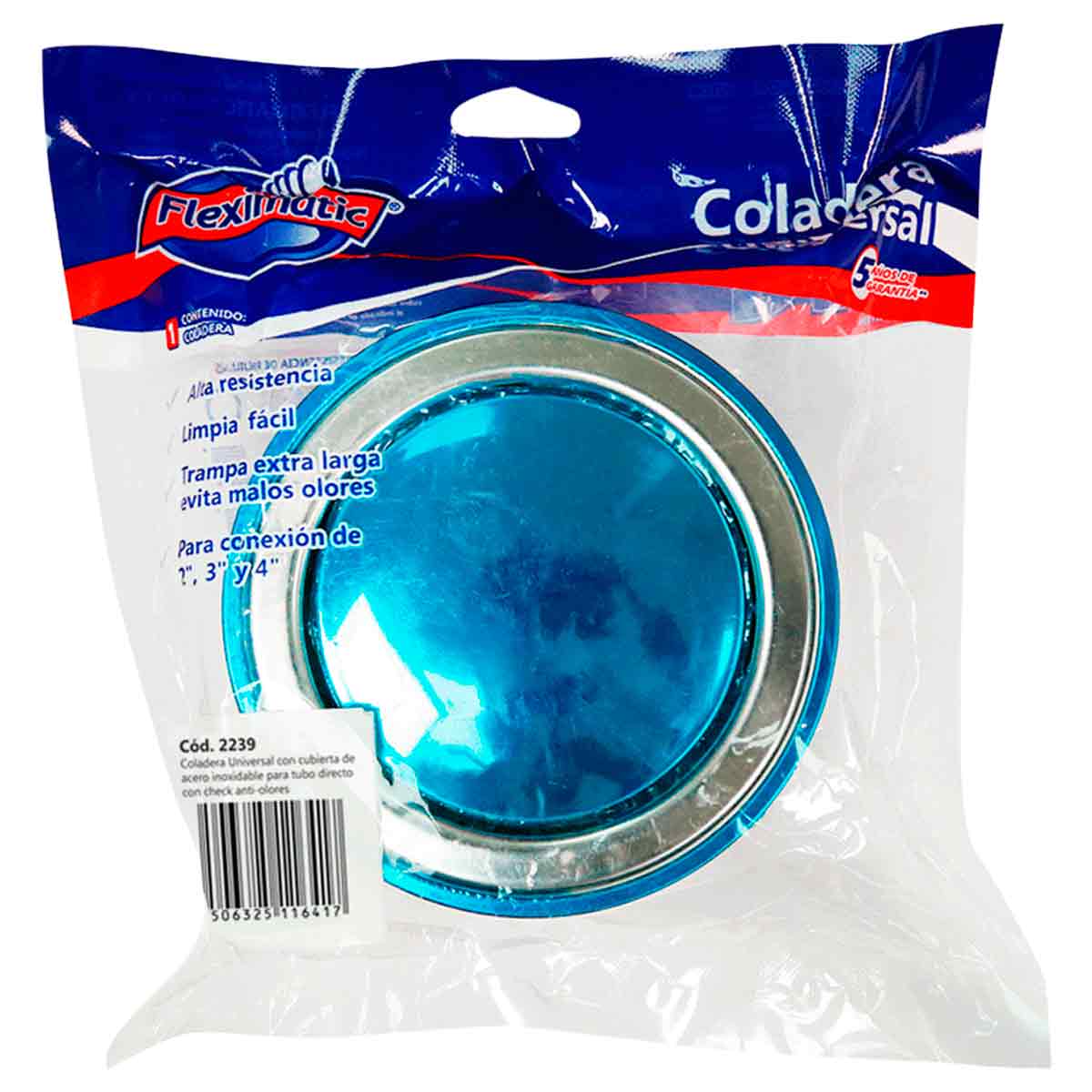 COLADERA UNIVERSAL PUSH 2239 FLEXIMATIC FLEXIMATIC SA DE CV Ferreabasto
