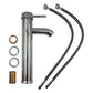 Llave Monomando Para Lavabo Fregadero Acero Inoxidable 30cm