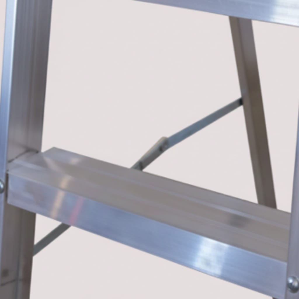 Escalera De Tijera De Aluminio Tipo III, 3 Escalones 1.21M BYP BYP Ferreabasto