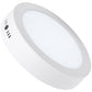 Mini Panel Led Redondo Luminario 12w 8000k Luz De Dia