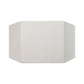 Lampara Sobreponer Blanco Hexa M Con Iman Base Gu10 Y Mr16