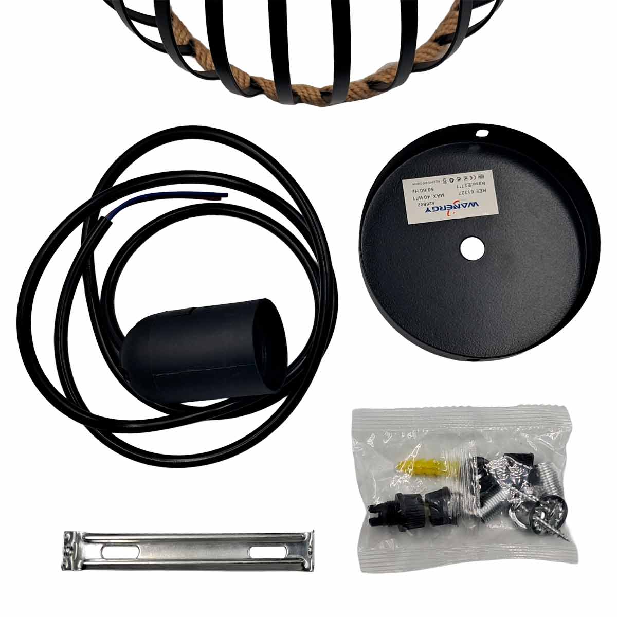 Lampara LED Colgante Industrial Con Soga 40W 250V Wanergy WANERGY Ferreabasto