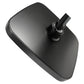 Regadera Cuadrada 8 Pulgadas Autolimpiable Acabado Negro Roalflux