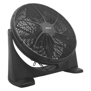 Ventilador De Piso 20 Pulgadas 120W 3 Velocidades Negro Benelux