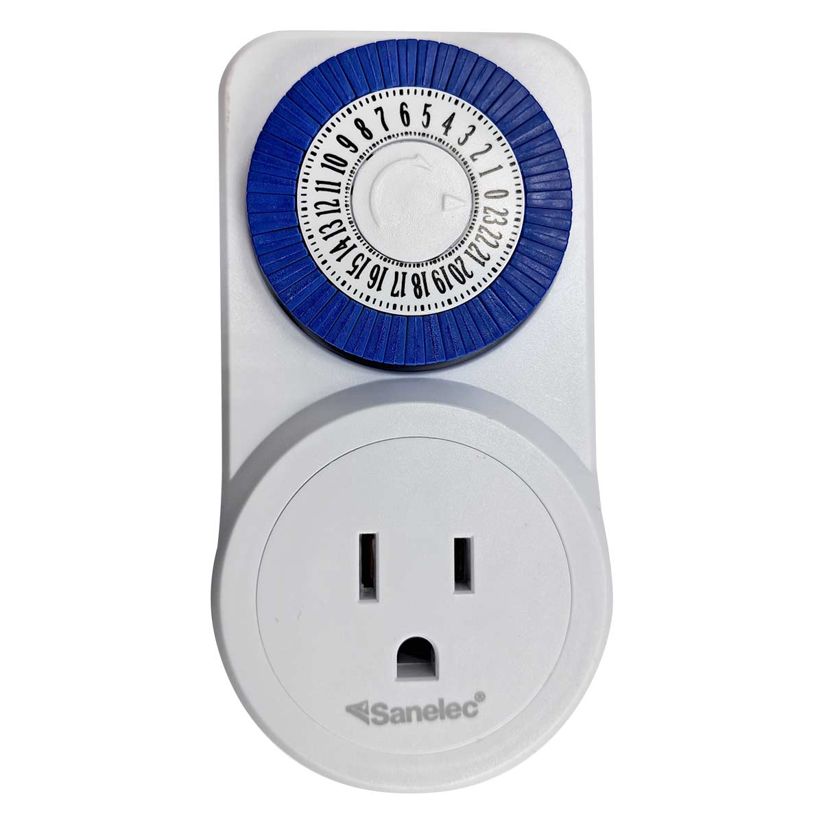 Contacto Con Temporizador Timer Analogico Abs 10A Sanelec – Ferreabasto