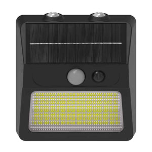 Lampara Solar Arbotante Led Exterior 6500K Con Sensor De Movimiento