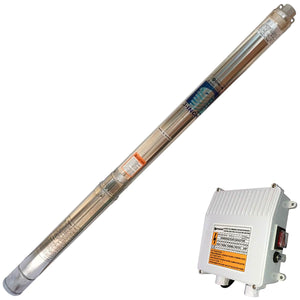 Bomba Sumergible Monofásica YY8072 1 1/2HP 127V Control Bonasa BONASA Ferreabasto