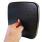Regadera Cuadrada 8 Pulgadas Autolimpiable Acabado Negro Roalflux